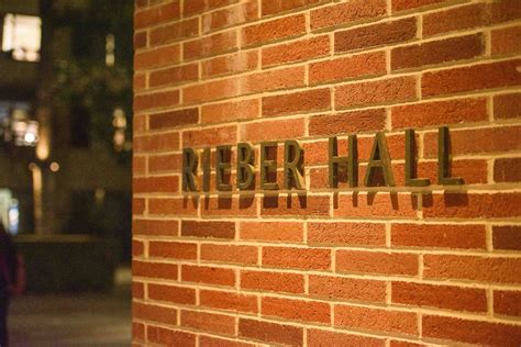 rieber hall|More.